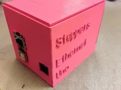 Hinged customizable arduino case UPDATED