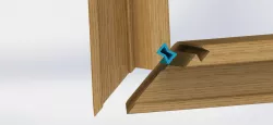 Hoffmann style corner connection