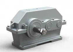 Industrial gearbox 3D model