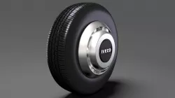 Iveco Daily Minibus front wheel 2017 3D model