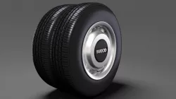 Iveco Daily Minibus rear wheel 2017 3D model