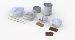Japanese Combat Rations WWII Low-poly  3D model