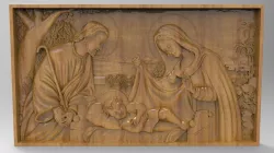 jesus birth 3d models stl file for artcam and aspire 3D model