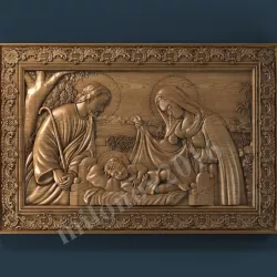 jesus frame 3D models for artcam and aspire 3D model