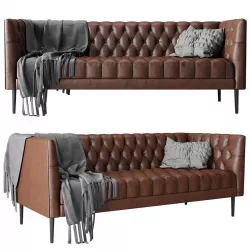 Joybird Vaughn Leather sofa 3D model