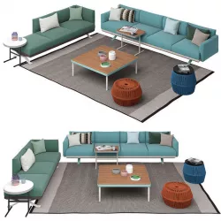 kettal boma sofa 3D model