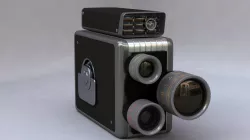 kodak 8mm camera 3D model