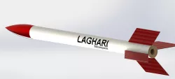 LAG II model rocket