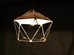 lamp pentagon shape