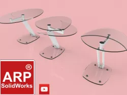 Lateral Extensible table Swivel
