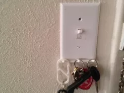 Light Switch Key Hook