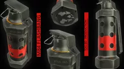 m84 flashbang 3D model