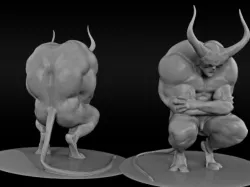 Meditating Devil