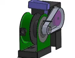 Mini Spiral Grinder / Crusher - Mini Öğütücü/Kırıcı