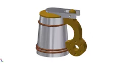 miniature beer mug