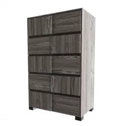 Modrest Picasso Italian Modern Grey Lacquer Chest 3D model