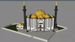 muslim mosque 3d model 3D model