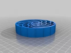 My Customized Parametric airless tire with cutout