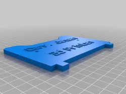 My Customized Replicator 1, 2, and 2X Backplate