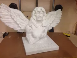 My wife as an Angel-Bust