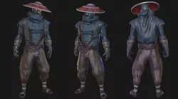 Ninja Low-poly  3D model