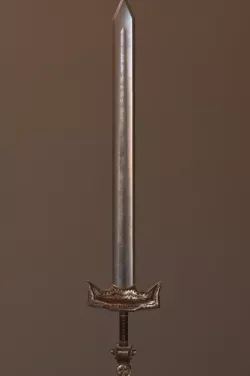 old-sword Low-poly  3D model
