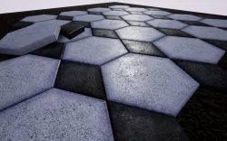Paver 3D Model and 4K Textures Low-poly  3D model