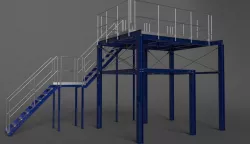 Platform 3D model