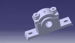 plummer block model