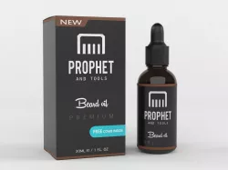 PREMIUM Unscented Beard Oil 3D model