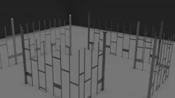 railing 3D model