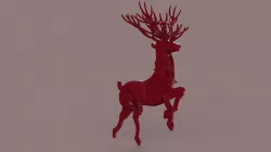 reindeer 3D 3D model