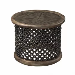 Restoration hardware BAMILEKE KING  SIDE TABLE 3D model
