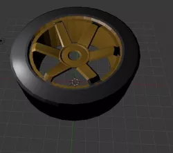 Rim wheel 3D model