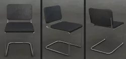 RT3D BAUHAUS Cantilever Chairs 3D model