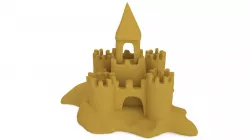 Sand Castle Low-poly  3D model