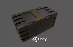 Sci-Fi Crete Low-poly  3D model