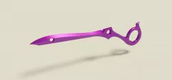 Scissor blade Kill La Kill Nui Harime Sword 3D model