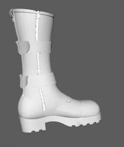 SHOES  obj fbx dae mb ma texture file Low-poly  3D model