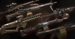 Shooter Weapon Pack Low-poly  3D model