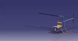 single seater helicopter