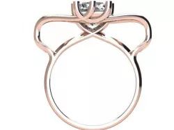 Solitaire Ring 3D model