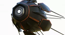 Space Probe 3D model