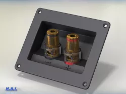 Square Speaker Input Terminal