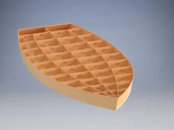 Stand Up Paddle Wood 14"