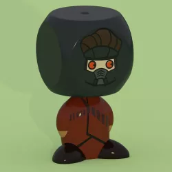 Star Lord Comics 3D model