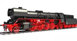 Steam Locomotive Train  3D model