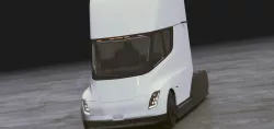 Tesla Semi Low-poly  3D model