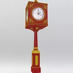 The Dragon Street Clock Tower 3D model