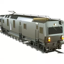 Train ufm120 3D model